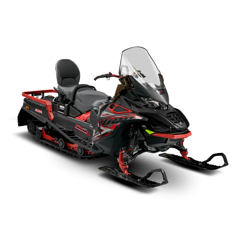 Снегоход  Aodes Snowcross 1000 WT Black+Red 2026 (500mm)