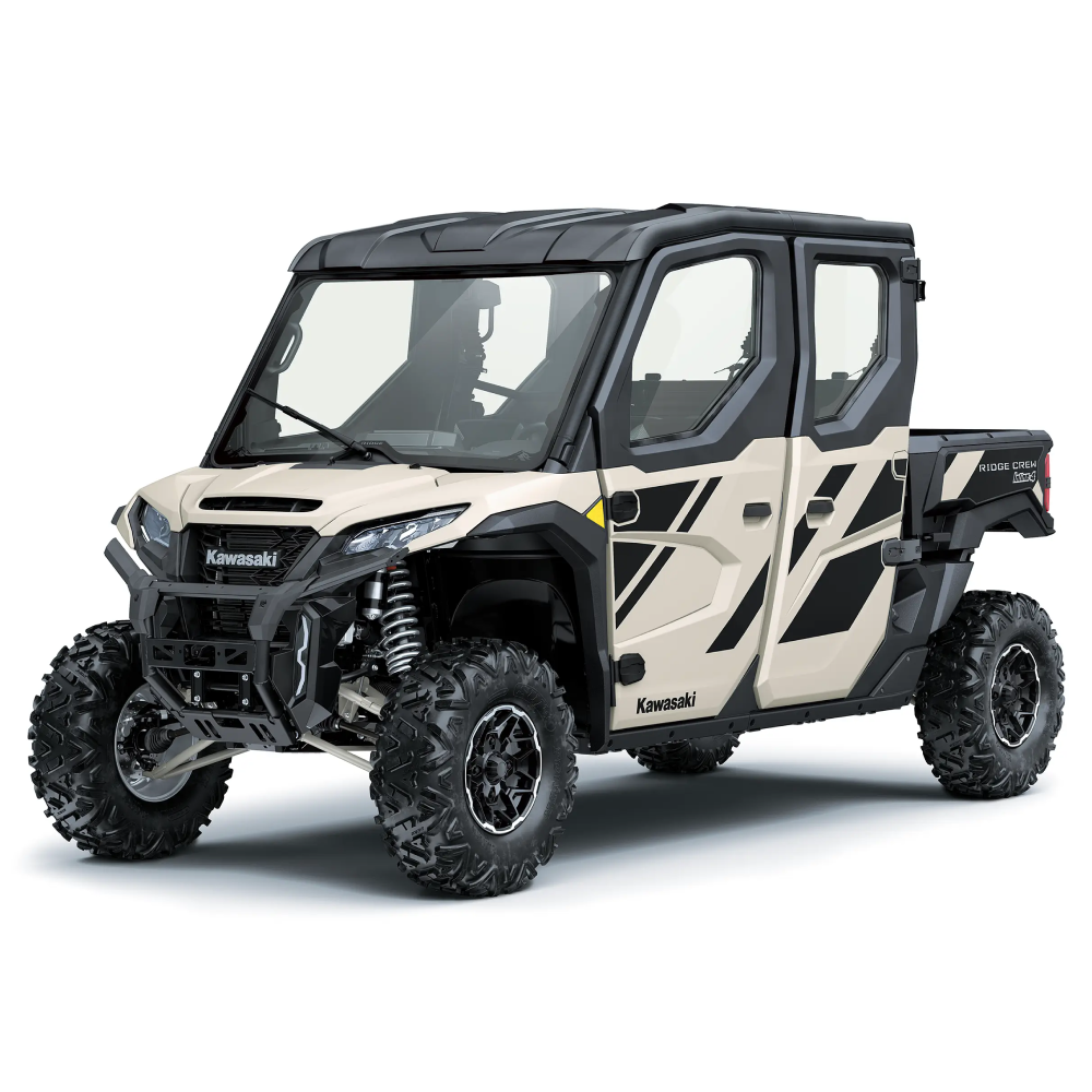 Мотовездеход Kawasaki RIDGE CREW HVAC Metallic Matte 2026