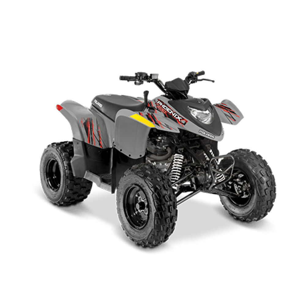 Квадроцикл   Polaris Phoenix  Детский  Avalanche Gray 2023 US spec