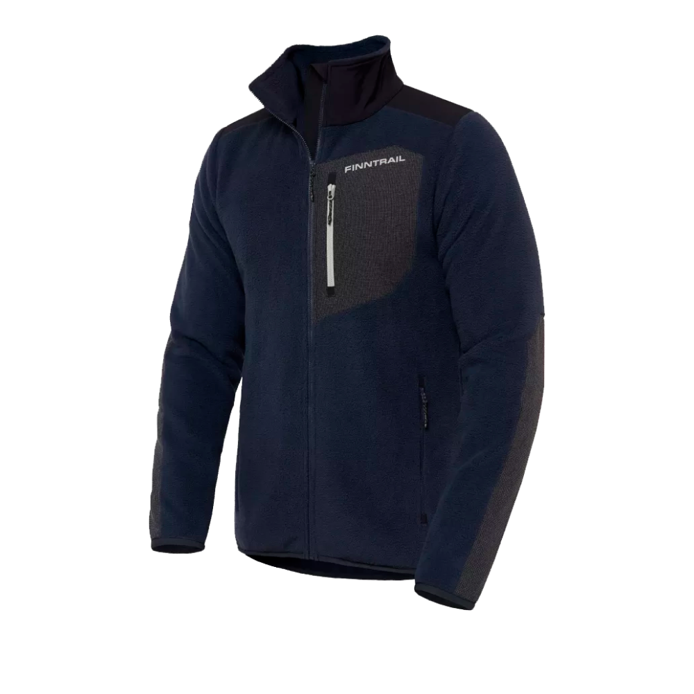 Куртка Finntrail Sherpa Fleece Мужской (S, Темно-серый)