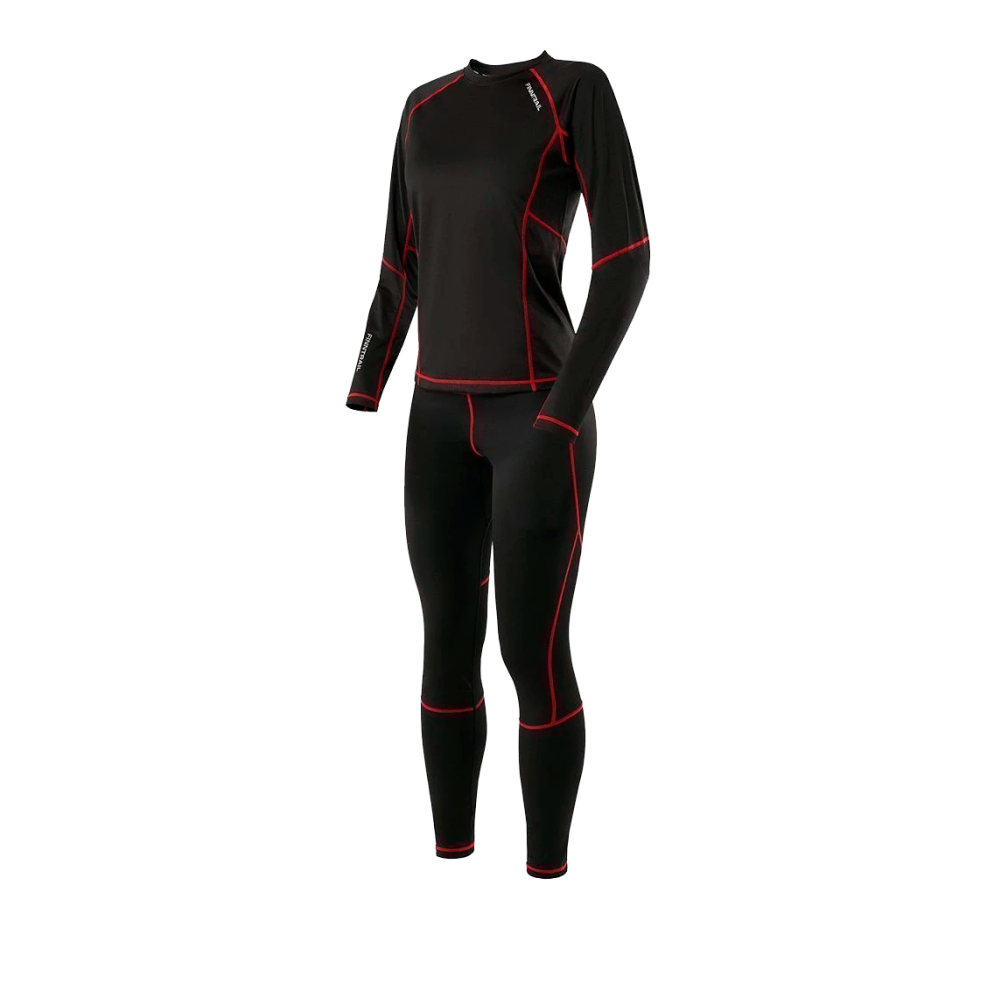 Термобелье Цельный комплект Finntrail Thermo-S Женский (M, Черный)