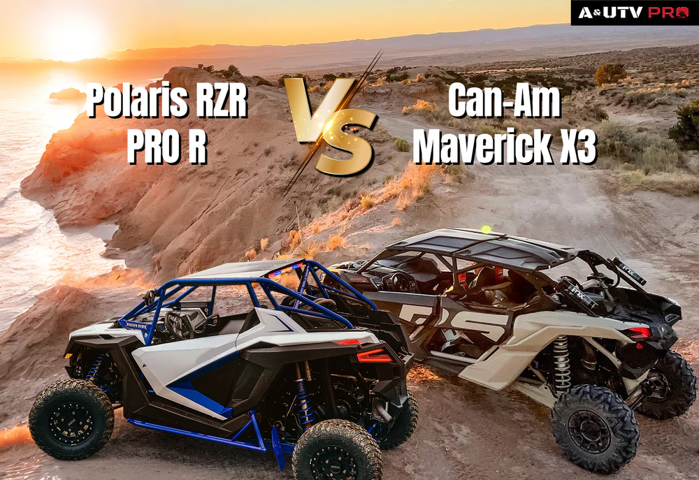 Сравнение Polaris RZR PRO 4 R и Maverick X3 4