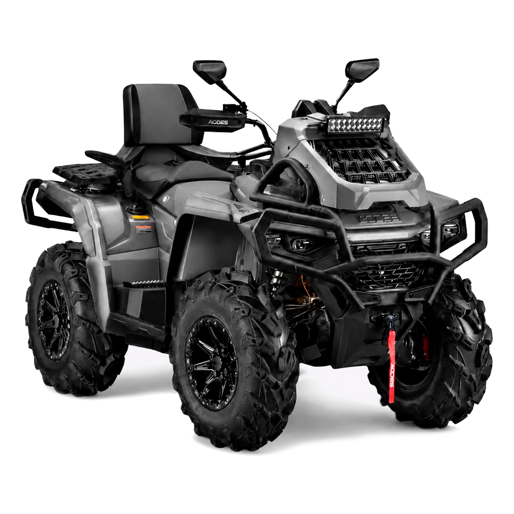 Квадроцикл Aodes Pathcross L MUD PRO 800 Титановый серый+Черный бедлок 2026 _Утилитарный/экстрим