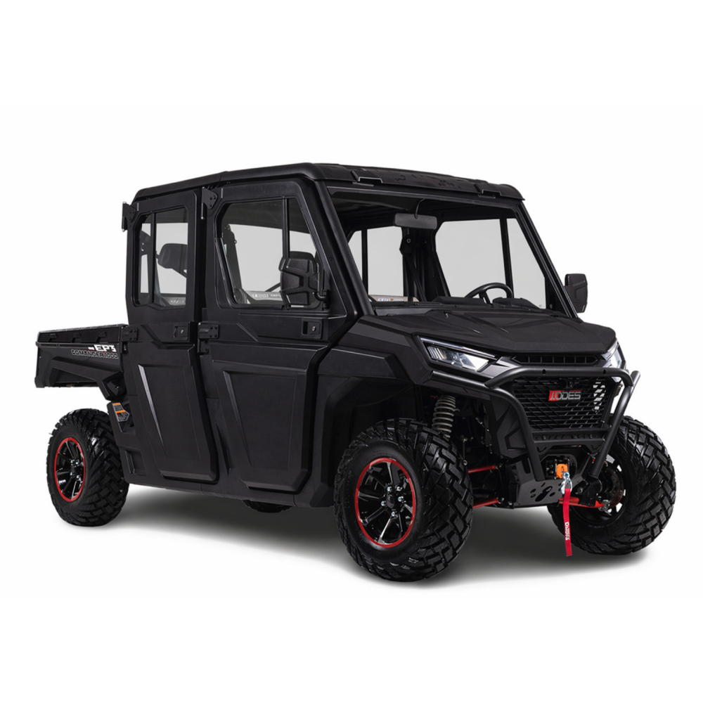 Мотовездеход Aodes WORKCROSS 1000 CC-6 HVAC Obsidian Black+Red beadlock 2026