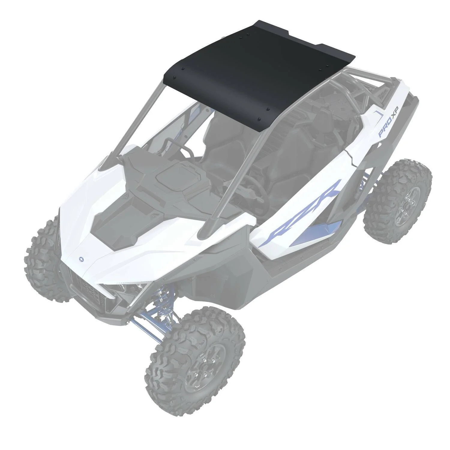 Алюминиевая крыша RZR , black