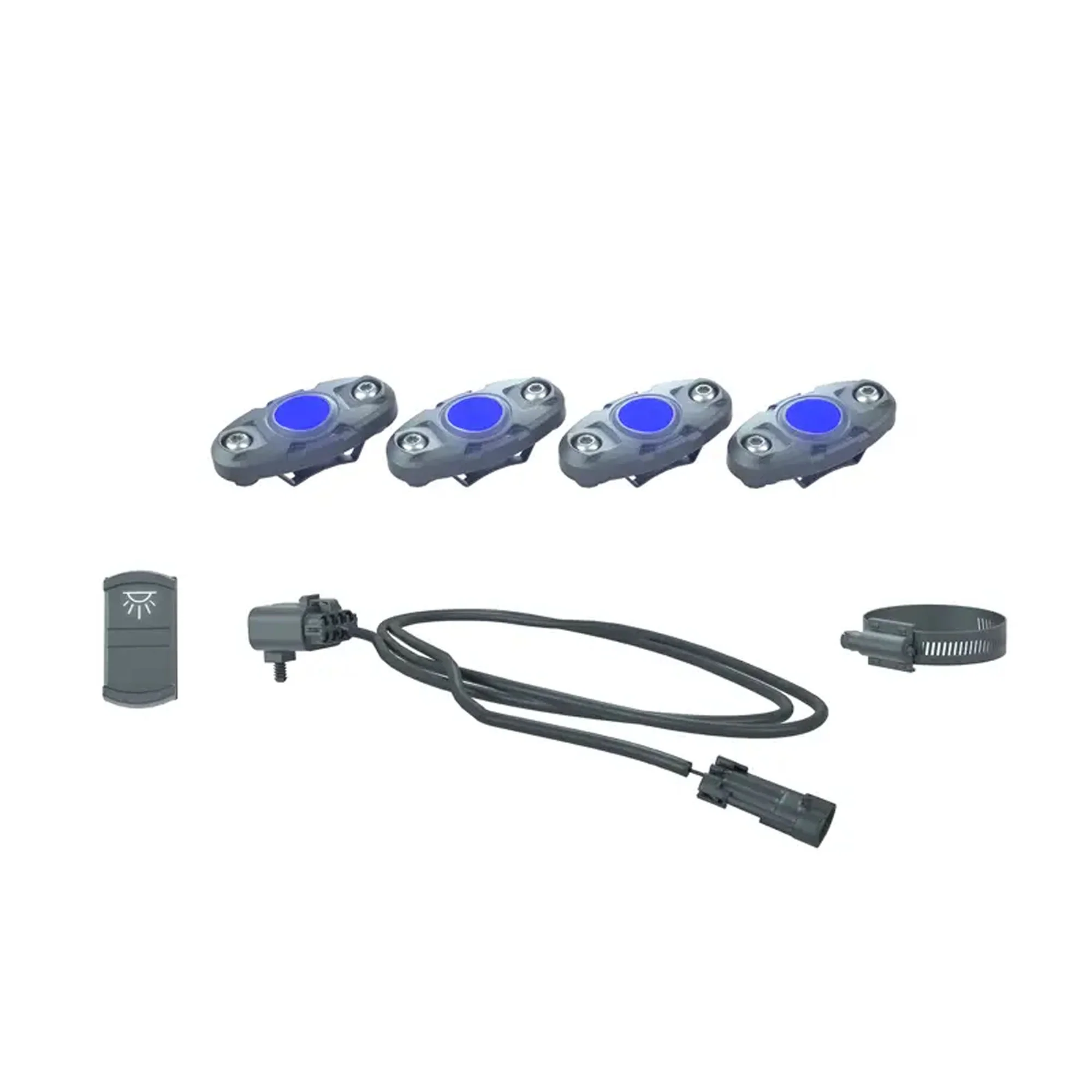 Подсветка Pro Armor Rock Lights (подсветка нижней части/рельефа) синяя