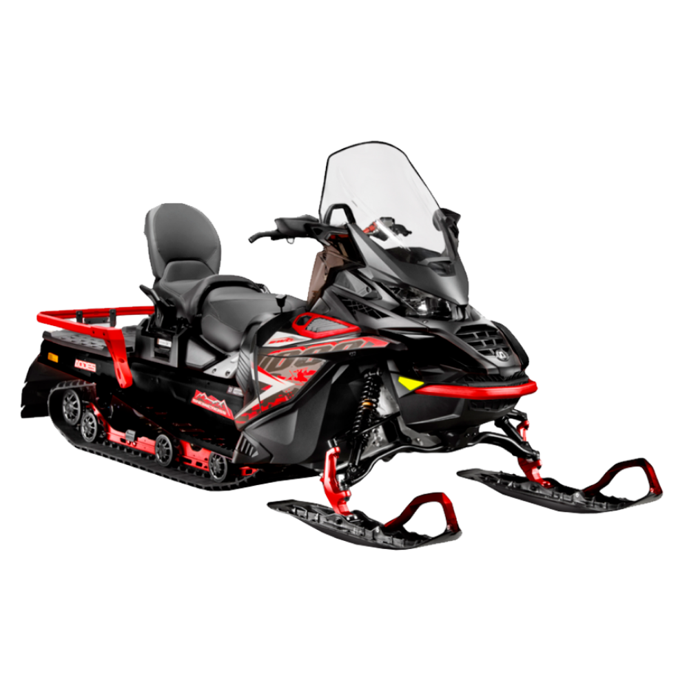 Снегоход  Aodes Snowcross 1000 SWT SC Black+Red 2026 (600mm)
