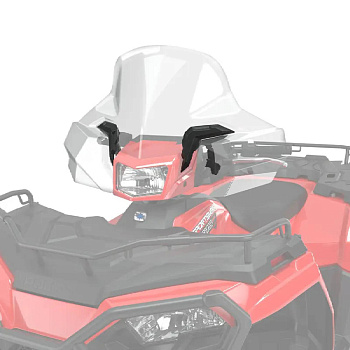 Стекло ветровое , среднее Polaris ATV