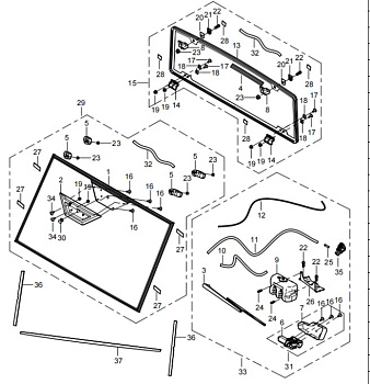 Лобовое стекло (в сборе) Aodes Workcross