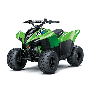 Квадроцикл Kawasaki KFX50 Детский Lime green 2026 US