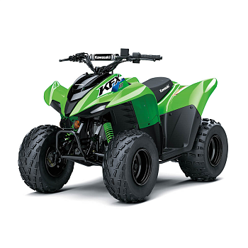 Квадроцикл Kawasaki KFX90 Детский Lime green 2026 EU