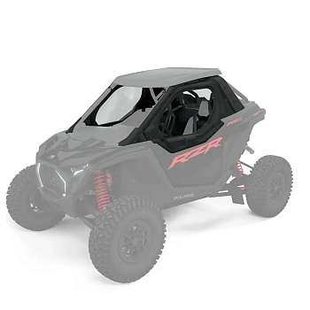 Верхние двери с ZIP-окнами для RZR PRO XP / PRO S, передние, комплект 2 шт.