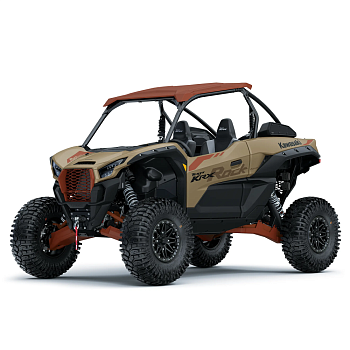 Мотовездеход Kawasaki TERYX KRX 1000 ROCK EDITION Matte Dark Beige/Brownish Orange 2026