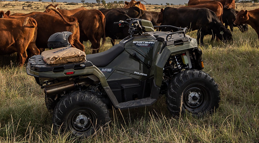 Обзор квадроциклов Polaris Sportsman 2021 года