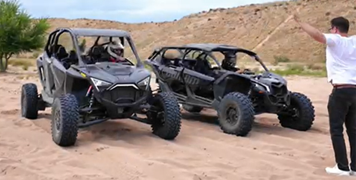 Сравнение Polaris RZR PRO 4 R и Maverick X3 4 местный