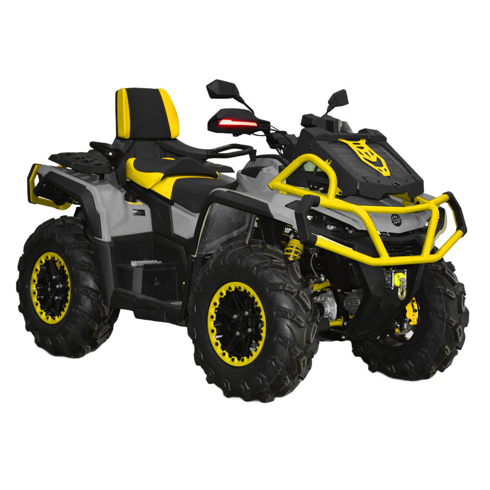 Квадроцикл Aodes PATHCROSS  L 1000 NEW DASH MUD PRO Titanium Gray/yellow beadlock 2025 FL