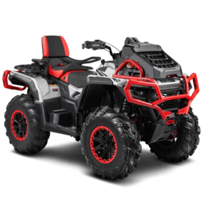 Квадроцикл Aodes Pathcross 800 L MUD PRO Glacier silver+Neon green 2026